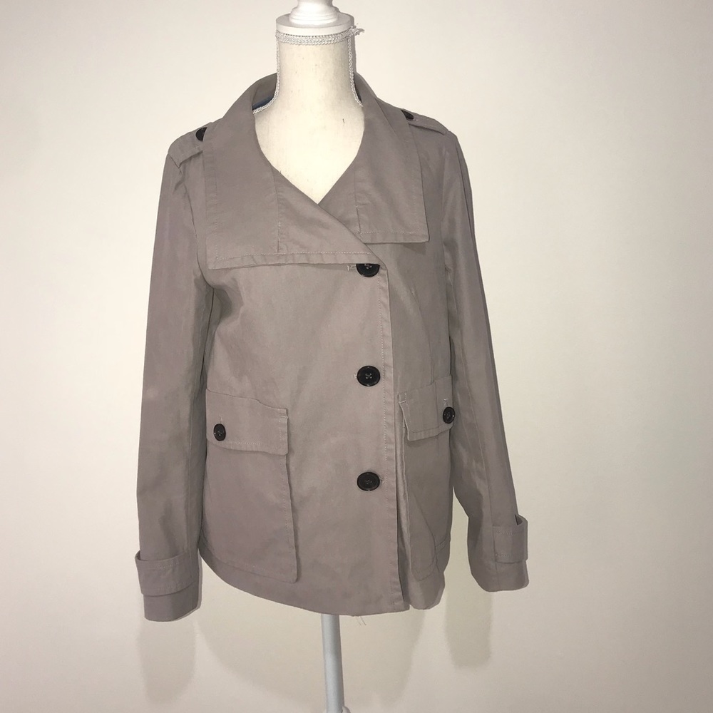 GAP Tan Button Up Jacket Size Small